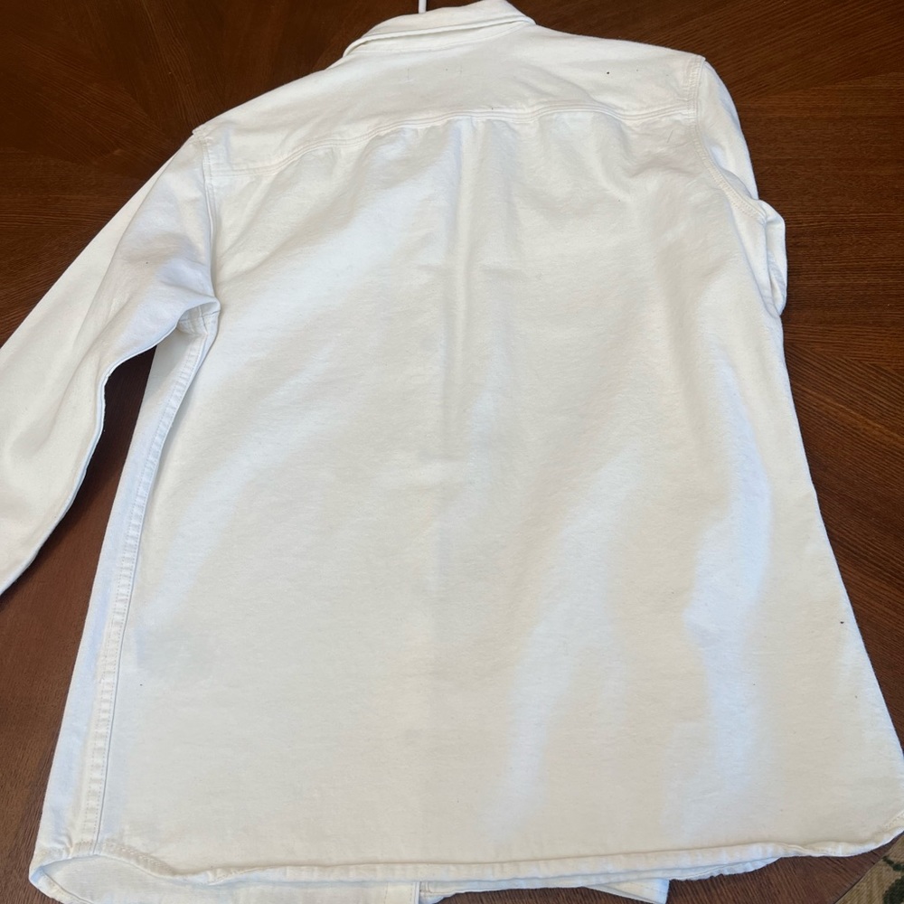 Men’s AllSaints White Denim Jacket